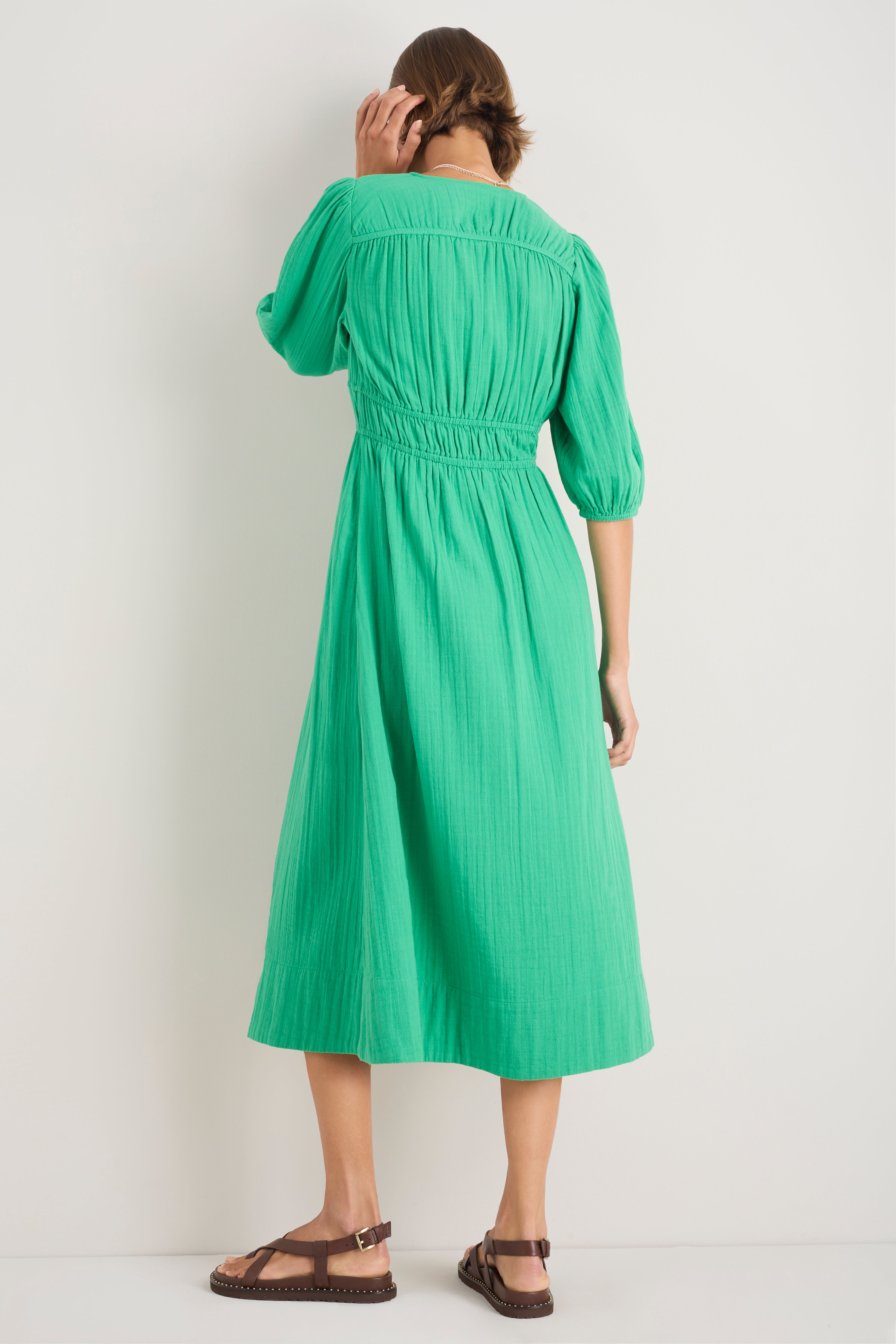 Nova Dress - Jade Green