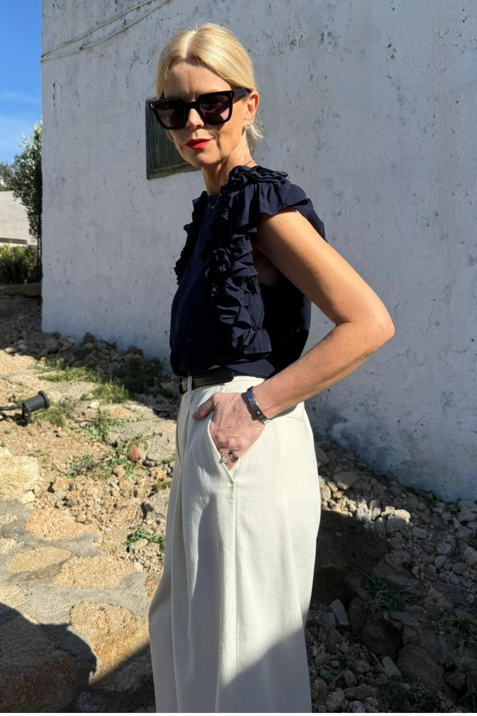 Cath x WYSE Antibes Top - Midnight